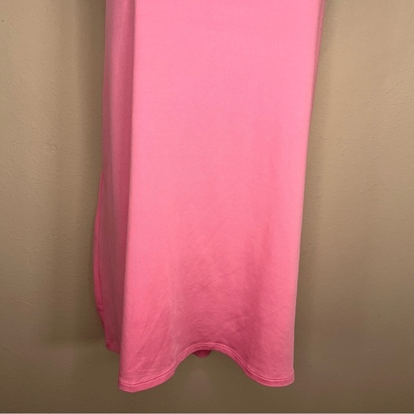 XL ATHLETIC WORKS BARBIE NEON PINK TANK SLEEVELESS STRETCH ACTIVEWEAR - Picture 5 of 12